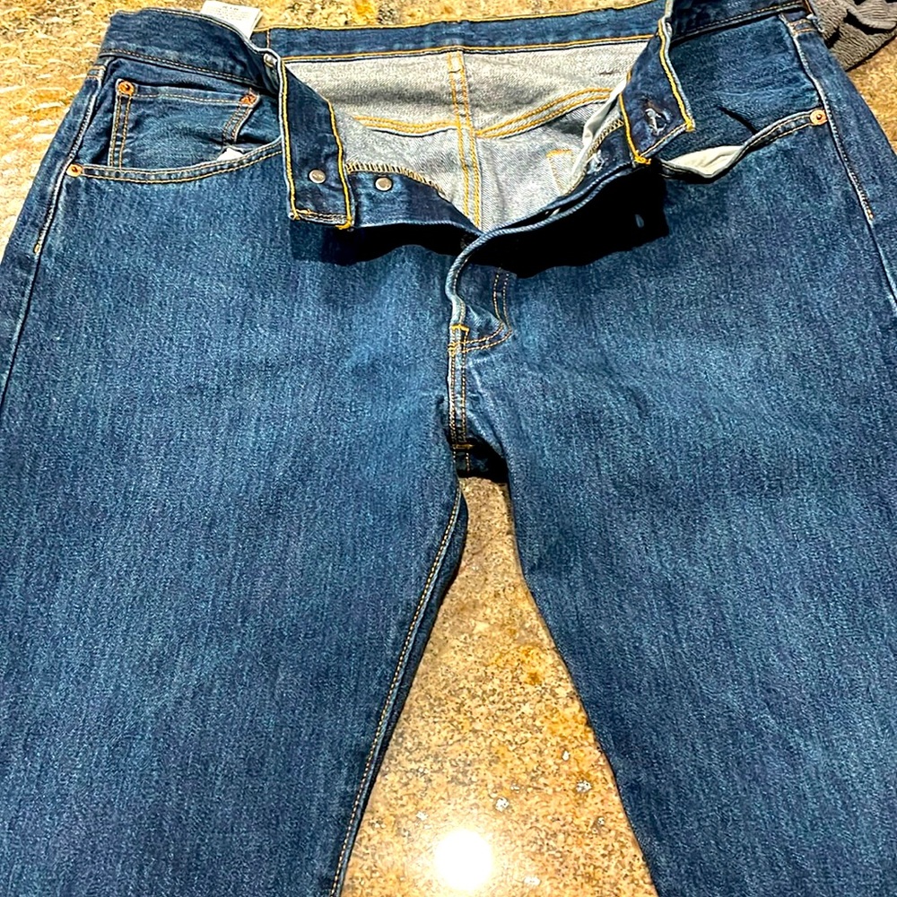 Levi 501 Men’s Blue Jeans 38x30